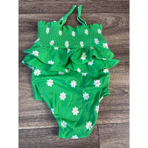 BABY GIRL LOT CLOTHES 12 MONTHS 3 PCS MINNIE MOUSE ANIMAL PRINT SWINSUIT - Picture 5 of 9